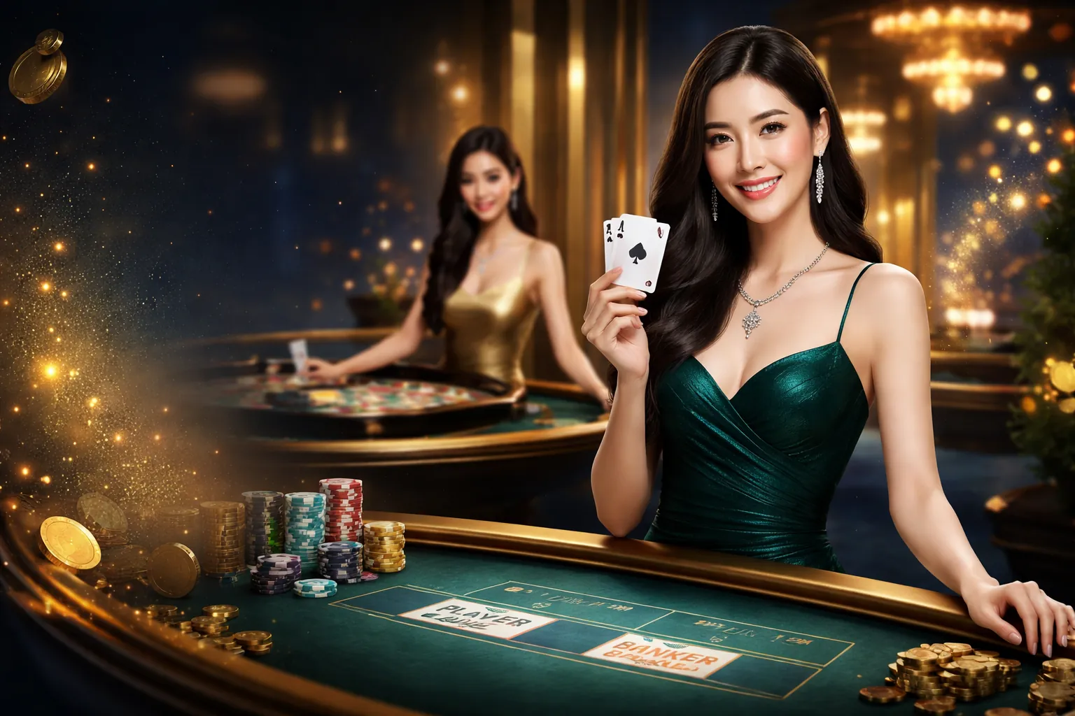 Sân vận động bóng đá với không khí sôi động
